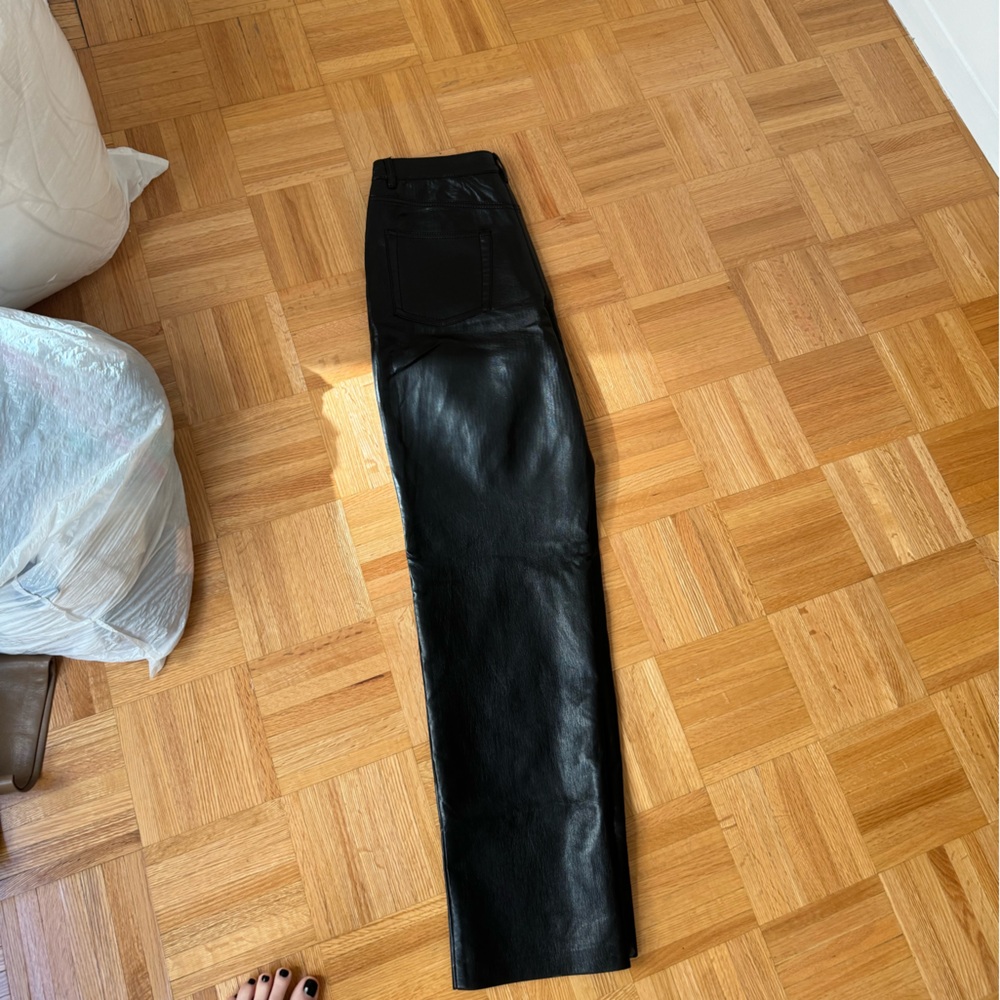 Aritzia Wilfred Leather Pants - Picture 1 of 3